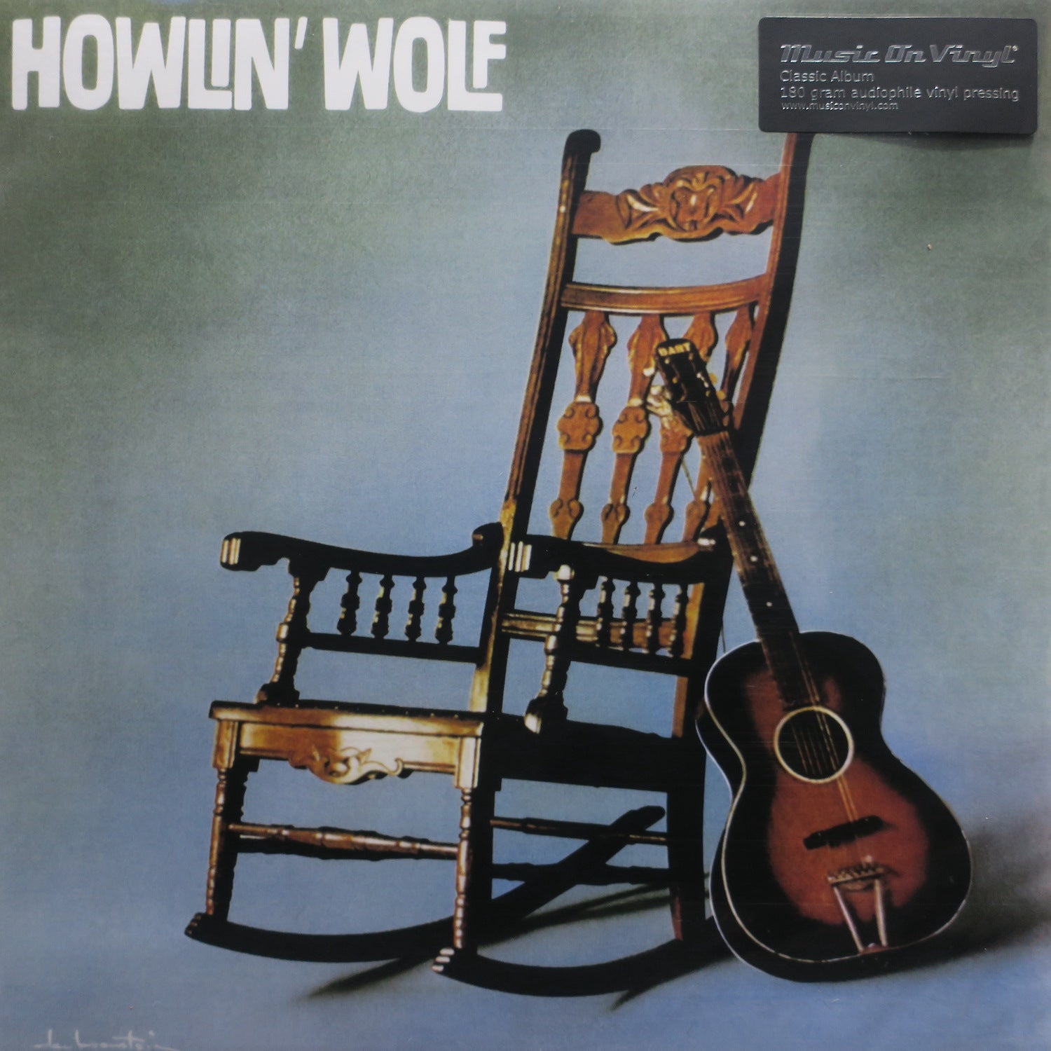 HOWLIN' WOLF Self-Titled Vinyl LP (180g) - Rocking Chair Cover Edition - Perfect for Record Collectors & Blues Music Lovers - Great for Home Listening & Music Enthusiast Gifts