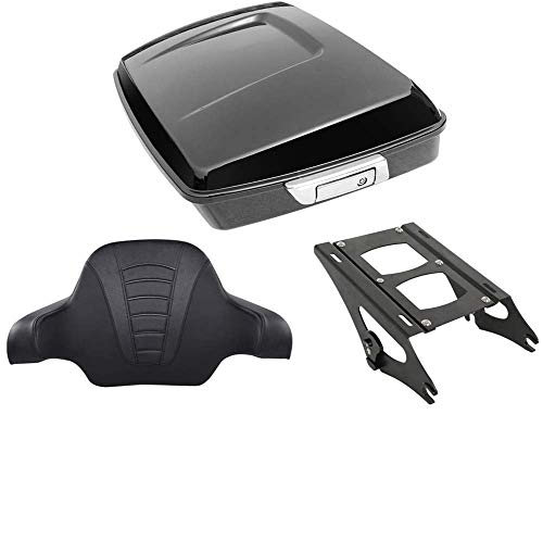 Vivid Black /Chrome Latches/New style Pad