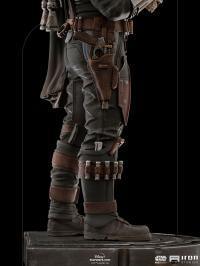 Iron Studios The Mandalorian & Grogu BDS Art Scale 1/10 Statue - Premium Collectible Figure for Star Wars Fans, Home Display & Gift Idea