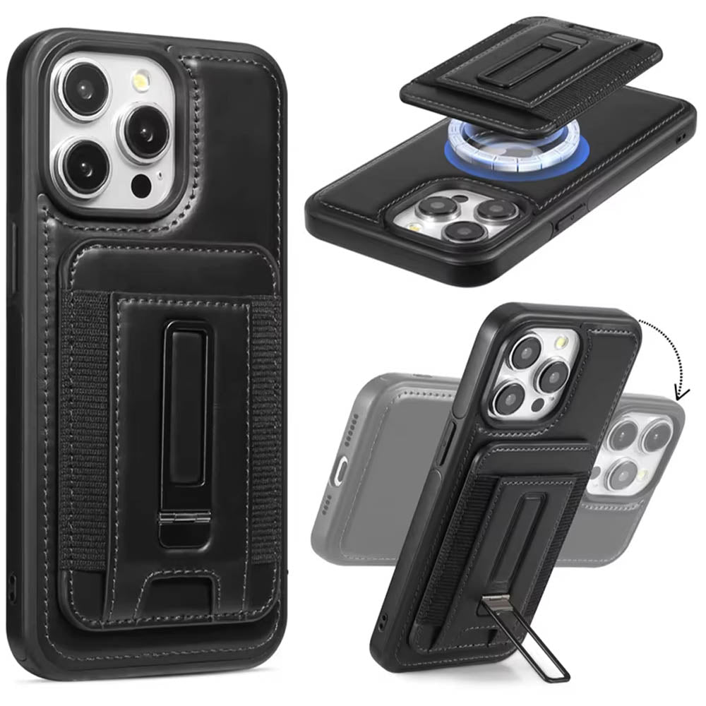 GripLex MagSafe Wallet Case for iPhone 12/13/14 Pro Max - Slim Magnetic Phone Cover with Card Holder | Perfect for Travel, Work & Everyday Use