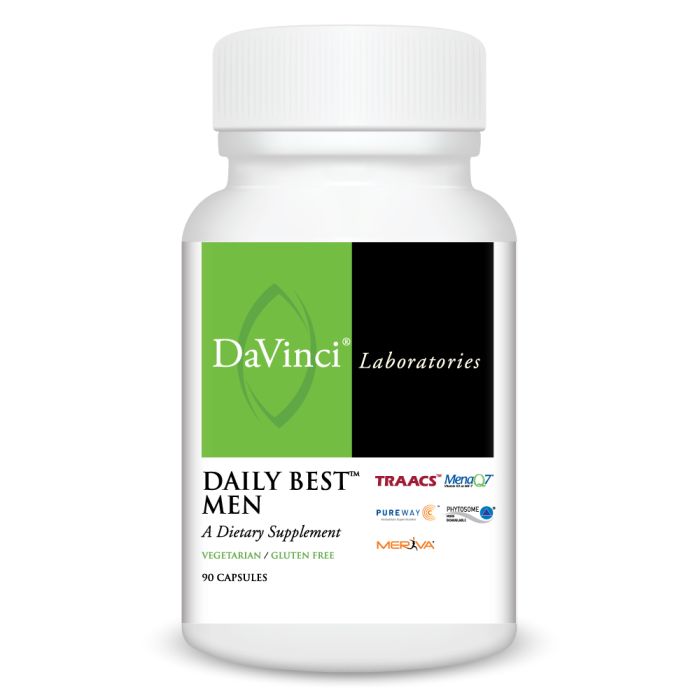 Davinci Labs Daily Best™ Men's Multivitamin Supplement - Supports Energy, Immunity & Heart Health - Perfect for Active Lifestyles & Fitness Enthusiasts