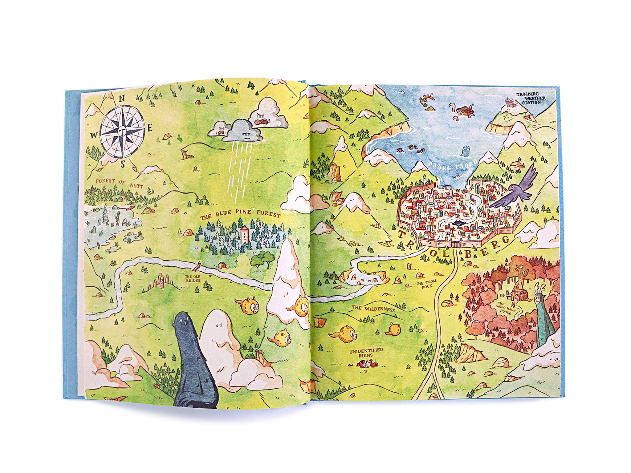 Hilda's Book of Beasts and Spirits - Fantasy Adventure Graphic Novel for Kids & Teens - Perfect for Bedtime Reading and Gift Giving