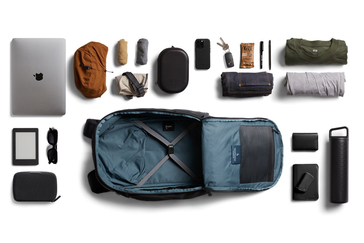 Bellroy Transit Workpack Pro 22L - Premium Water-Resistant Laptop Backpack for Work & Travel | Durable Business Commuter Bag with USB Charging Port | Perfect for Office, Business Trips & Daily Use