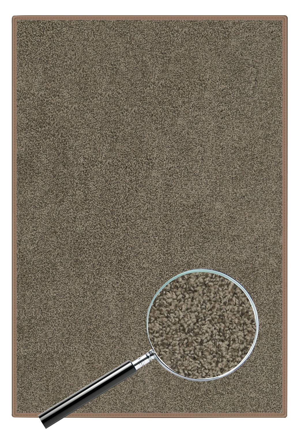 Speckled Agate Soft & Cozy Solution-Dyed Polyester Area Rug 10'x10' - Non-Slip Living Room Carpet for Bedroom, Nursery & Home Decor