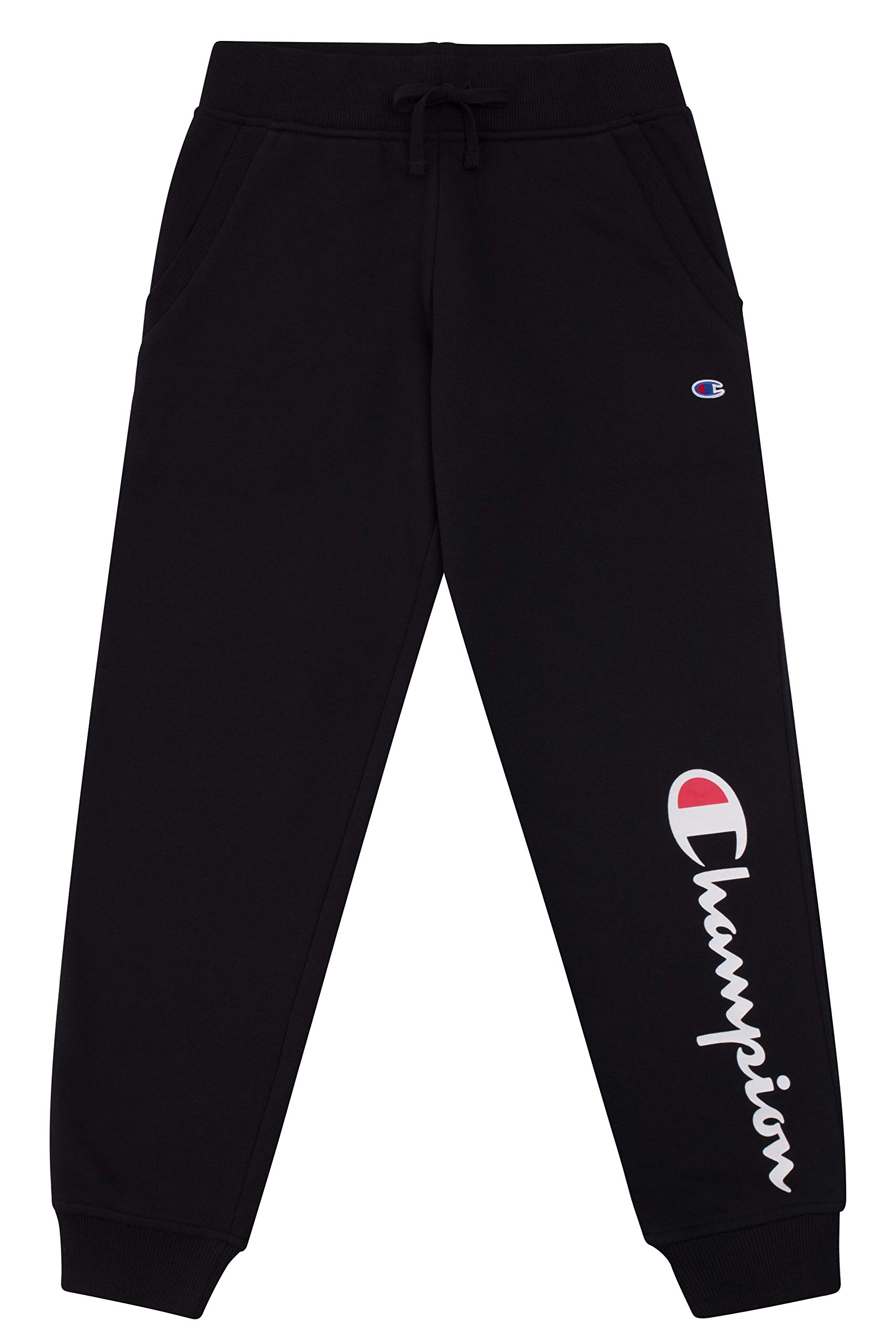 Champion Girls' Fleece Sweatpants for Kids - Soft & Comfortable Jogger Pants for Girls - Perfect for School, Play & Lounge Wear