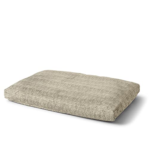 Orvis ToughChew ComfortFill-Eco Platform Dog Bed - Durable Chew-Resistant Orthopedic Pet Bed for Large Dogs, Washable Eco-Friendly Memory Foam Support - Perfect for Crates, Kennels & Living Rooms