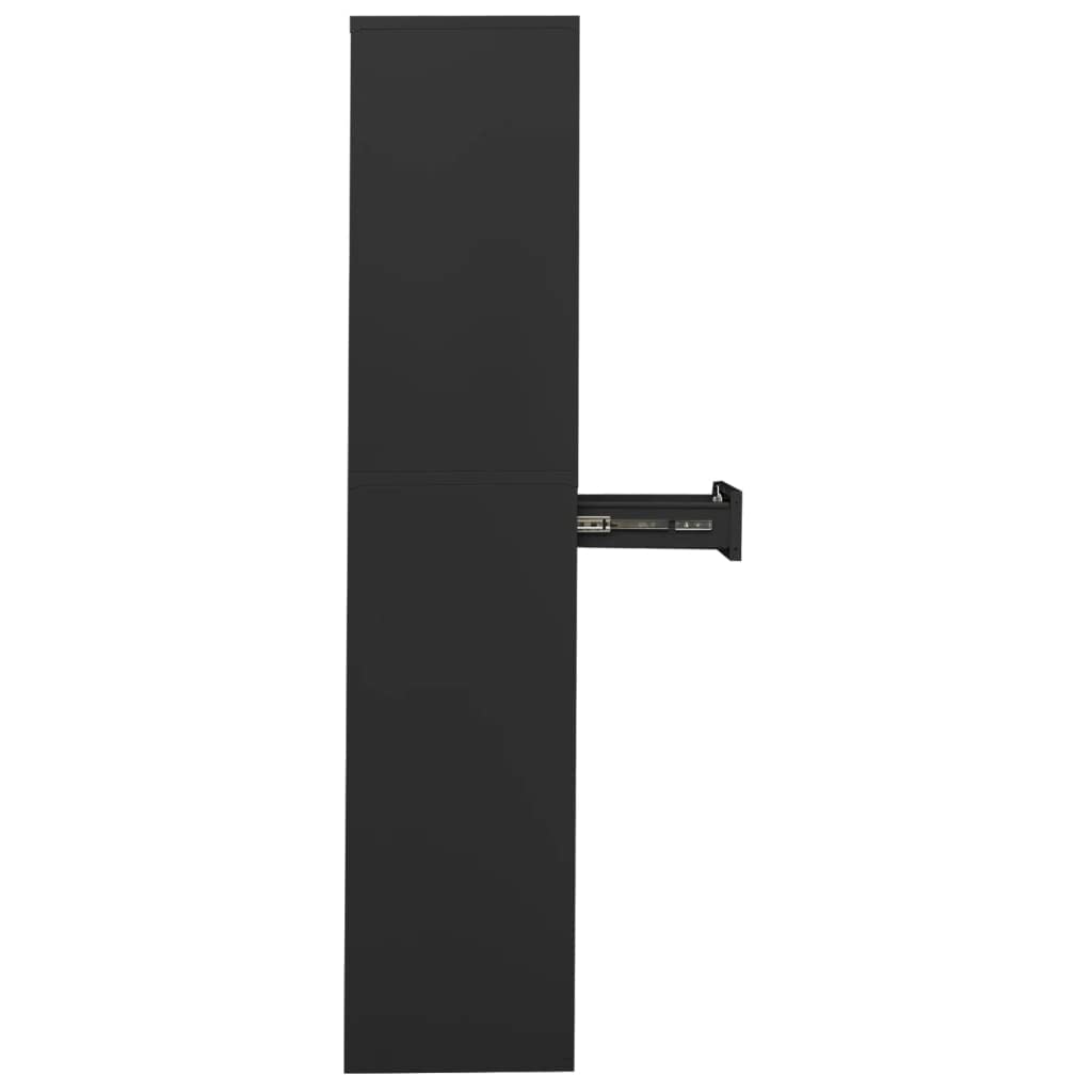 Steel File Cabinet with Lock - 35.4