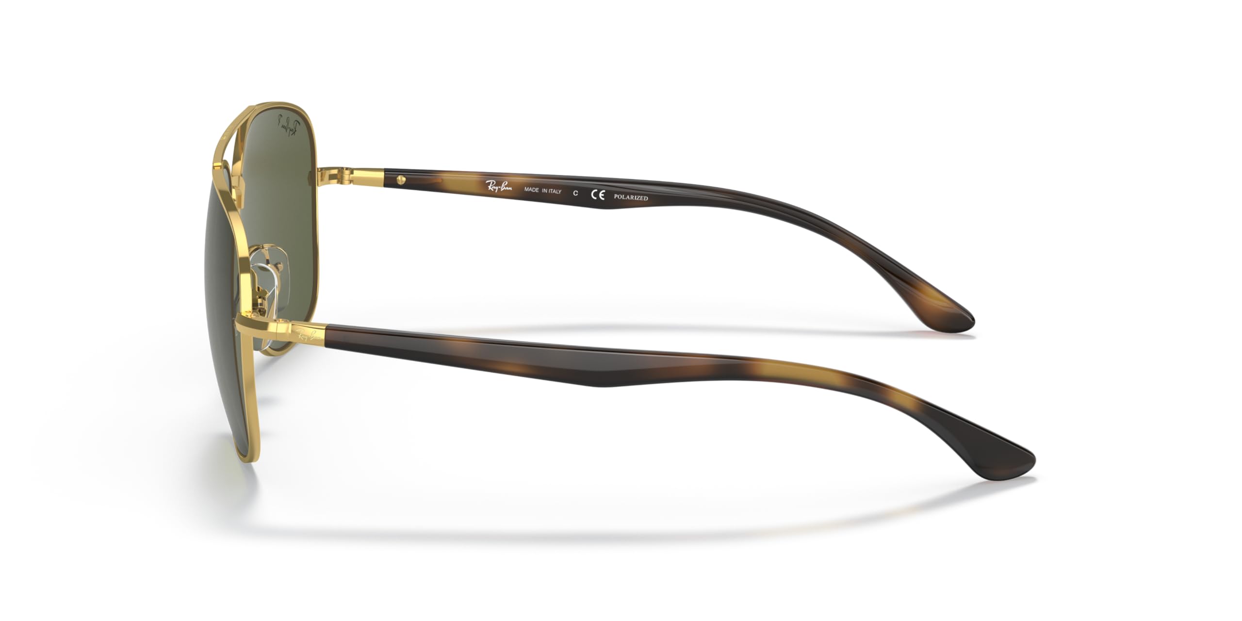 Ray-Ban RB3683 Square Sunglasses for Men & Women - Classic Aviator Style, UV Protection, Polarized Lenses - Perfect for Driving, Beach, and Outdoor Activities