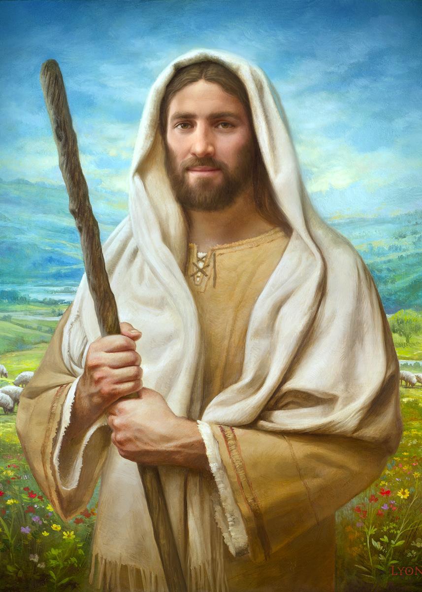 Feed My Sheep by Howard Lyon - Inspirational Christian Art Print for Home, Office & Church Decor - Perfect for Gifts & Spiritual Encouragement