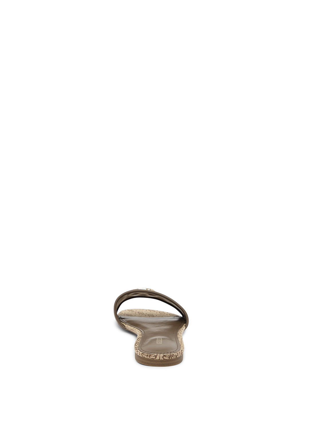 Brown Logo Tahiti Slide Sandals - Comfortable Beach Slides for Women & Men | Perfect for Pool, Vacation, and Summer Outfits