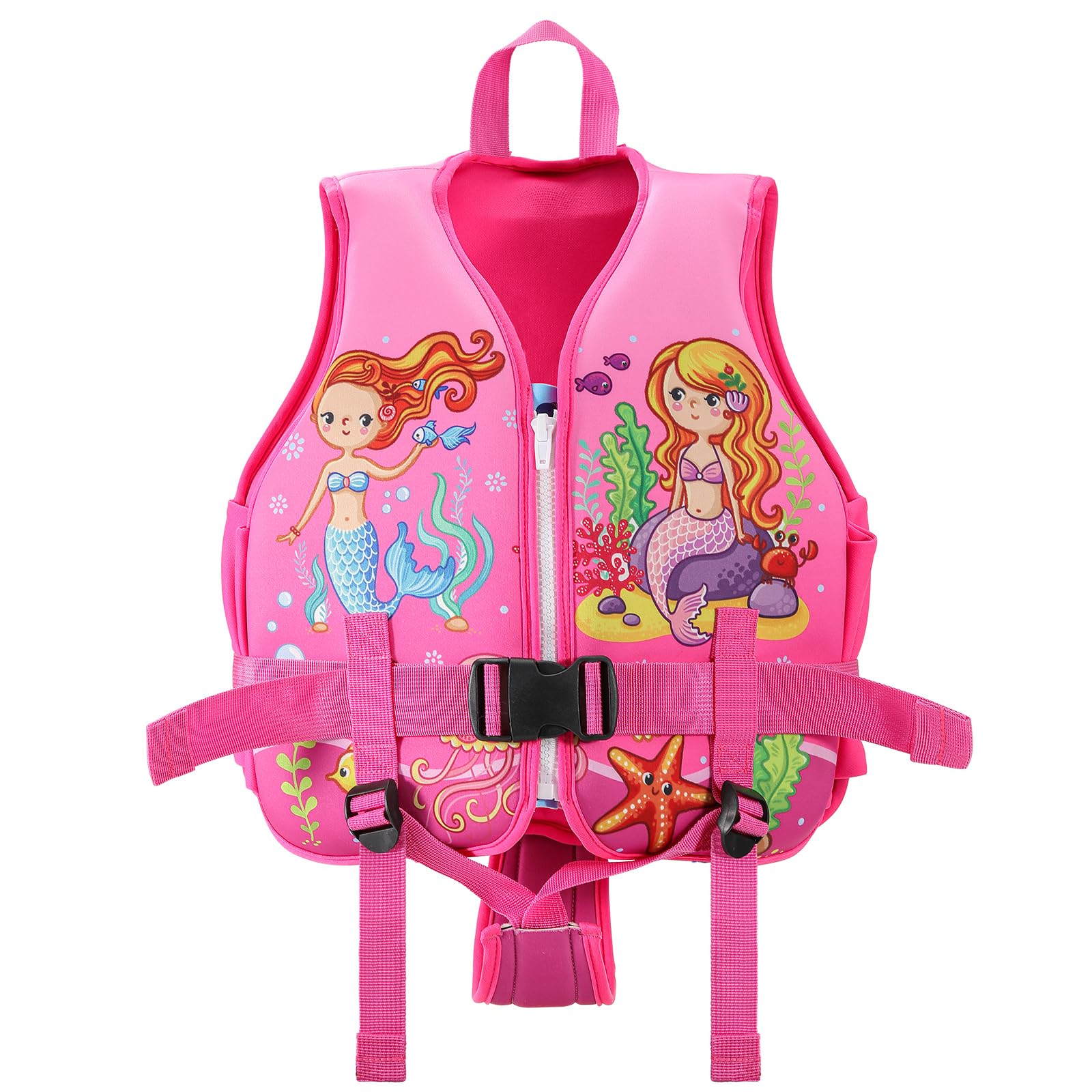 **Adjustable Toddler Swim Vest for Kids 20-60 lbs – Safe & Comfortable Floatation Device for Boys & Girls Ages 2-9 (S-XL) – Perfect for Pool, Beach & Swimming Lessons**