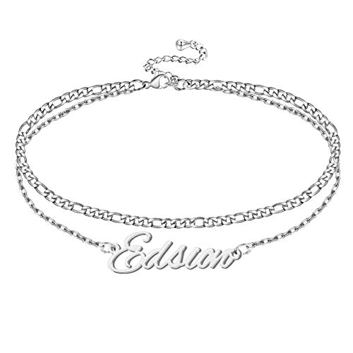 Name Figaro Chain-Silver