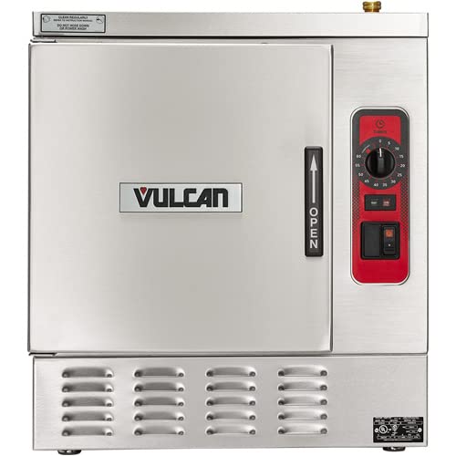 Vulcan C24EA5DLXCV053A Electric Countertop Convection Steamer - 5 Pan Capacity Commercial Kitchen Appliance for Restaurants, Catering & Food Service Businesses