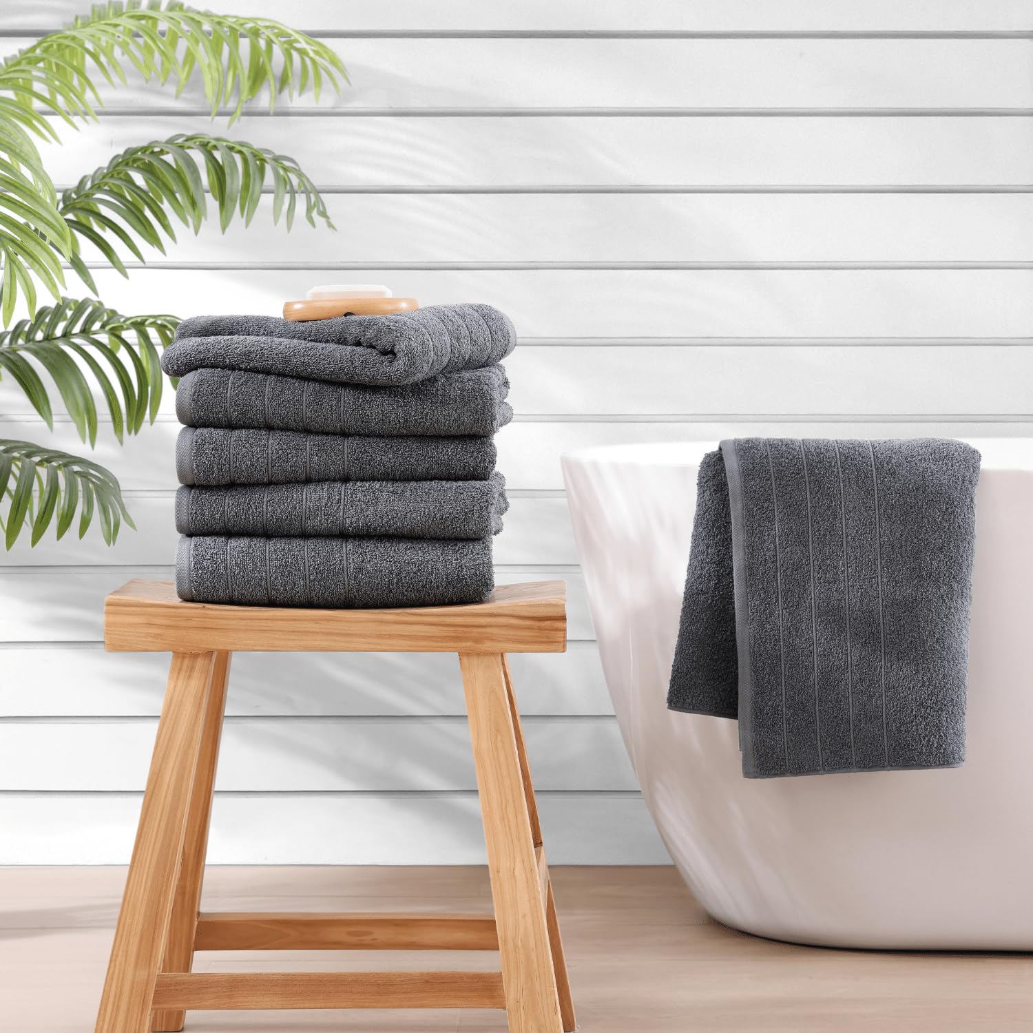 Premium 6-Pack Casa Platino Bath Towels - 24