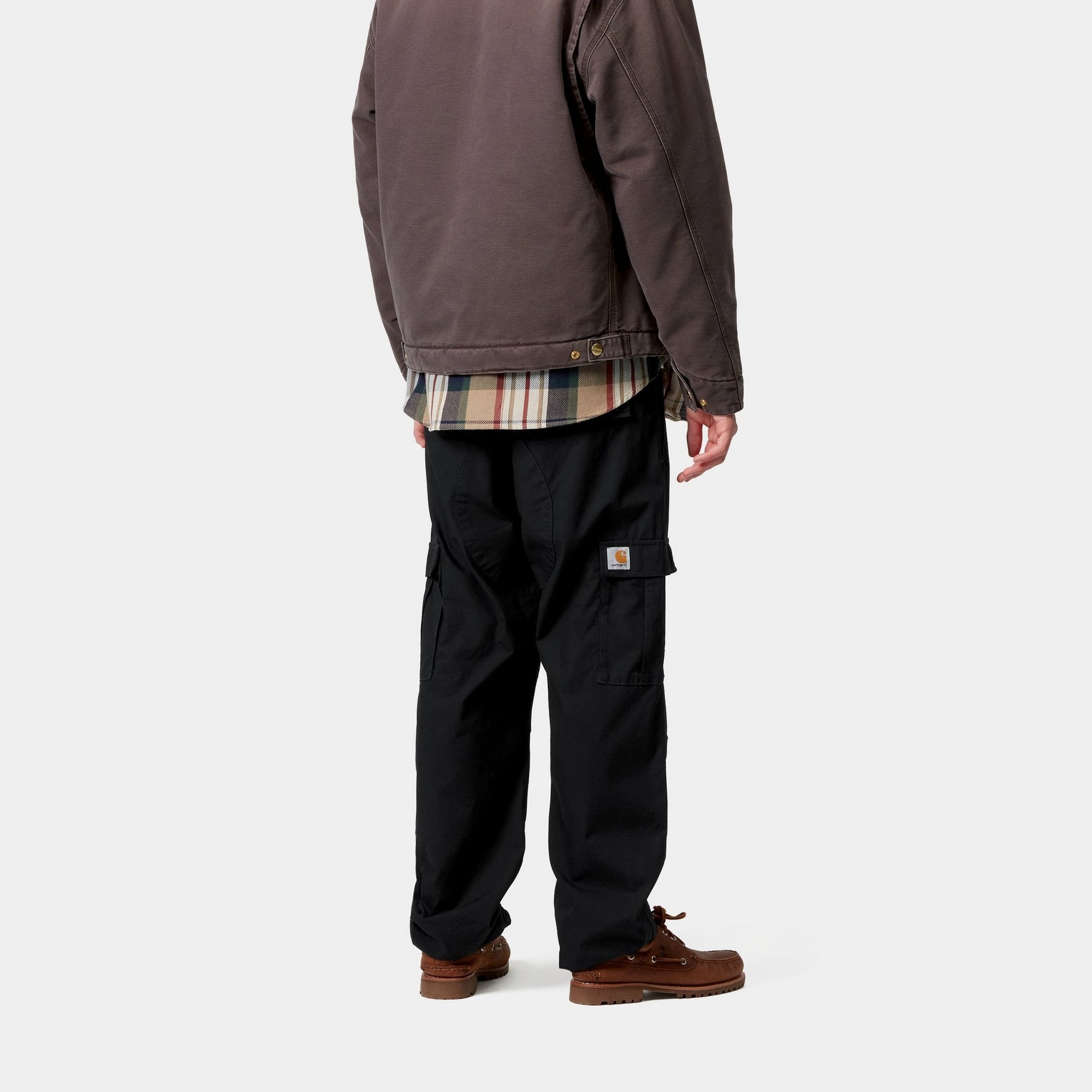 Aviation Cargo Pants for Men - Black Tactical Work Pants | Durable & Comfortable for Outdoor Work, Hiking & Travel