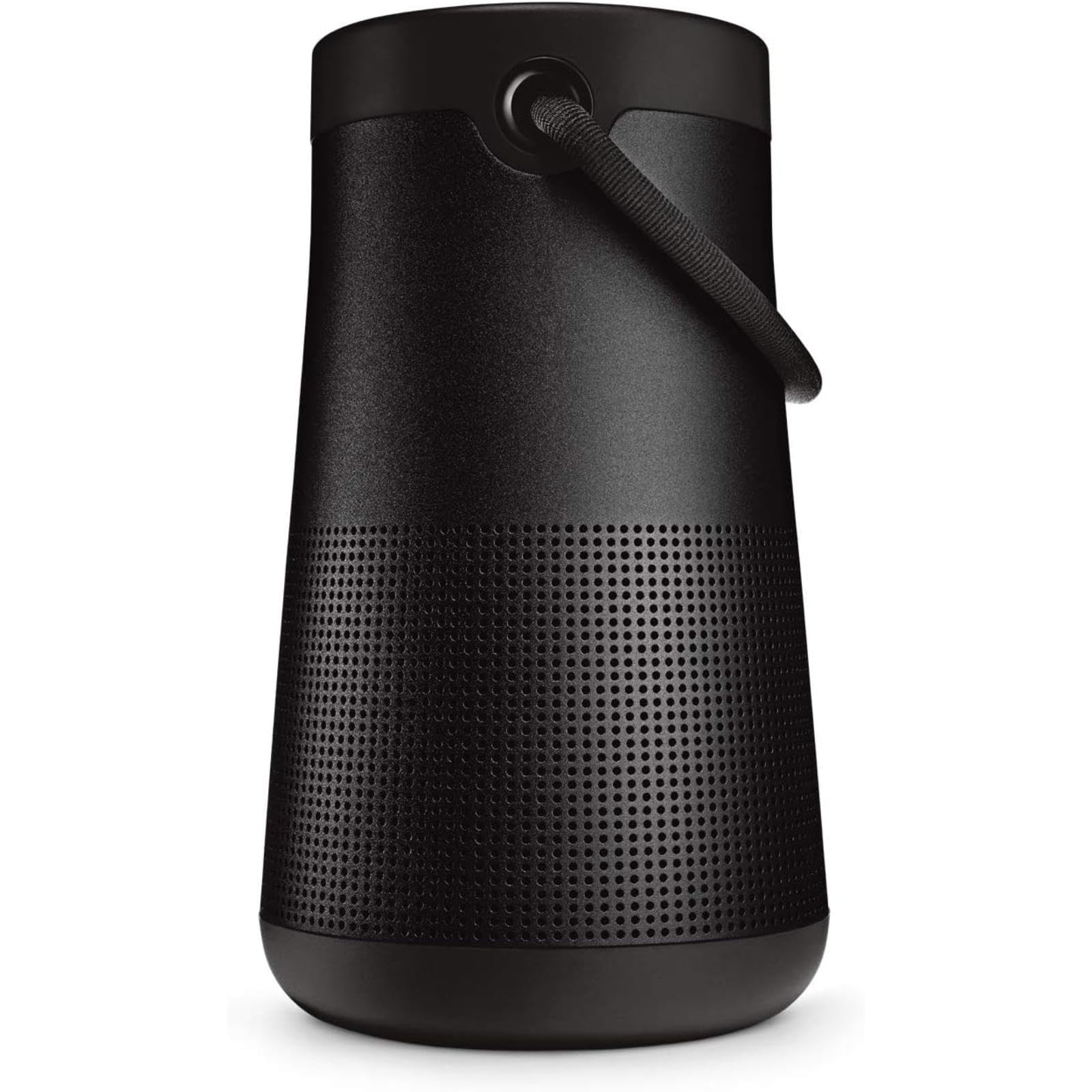 Bose SoundLink Revolve+ (Series II) Bluetooth Speaker - Wireless Portable Speaker with 360° Sound, Water Resistant, Built-in Mic, 17-Hour Battery & Carry Handle - Perfect for Outdoor Adventures, Pool Parties & Home Entertainment (Black)