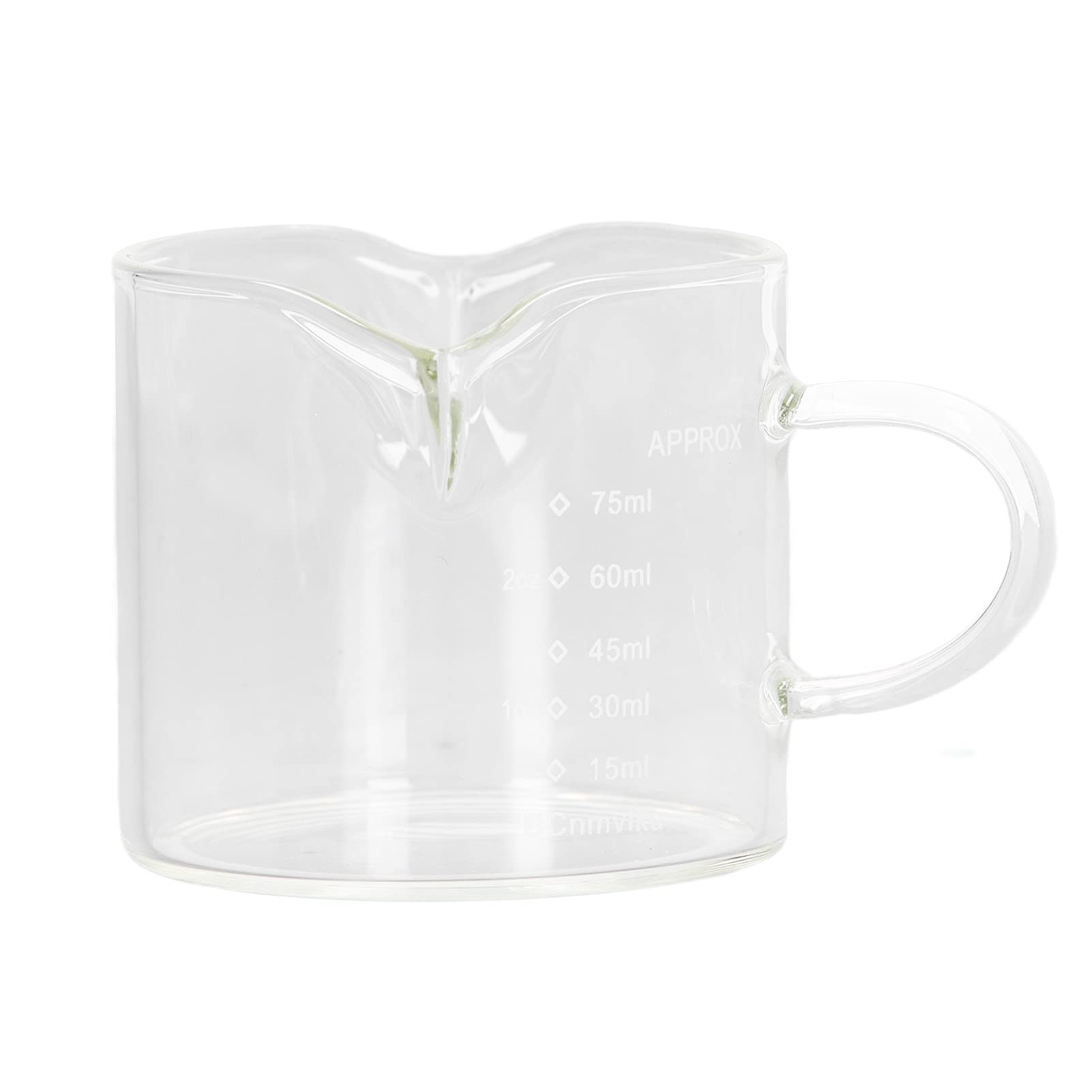 **Milk Measuring Glass with Handle - 16oz/500ml Kitchen Measuring Cup with Scale Markings - Perfect for Baking, Cooking, and Coffee Making**