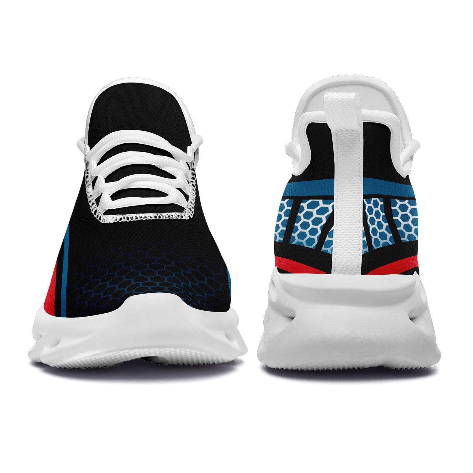 Custom Maxsoul Personalized Sneakers for Men & Women - Lightweight Comfortable Walking Shoes FN003 E025022 (Size 16) - Perfect for Running, Gym Workouts & Casual Wear