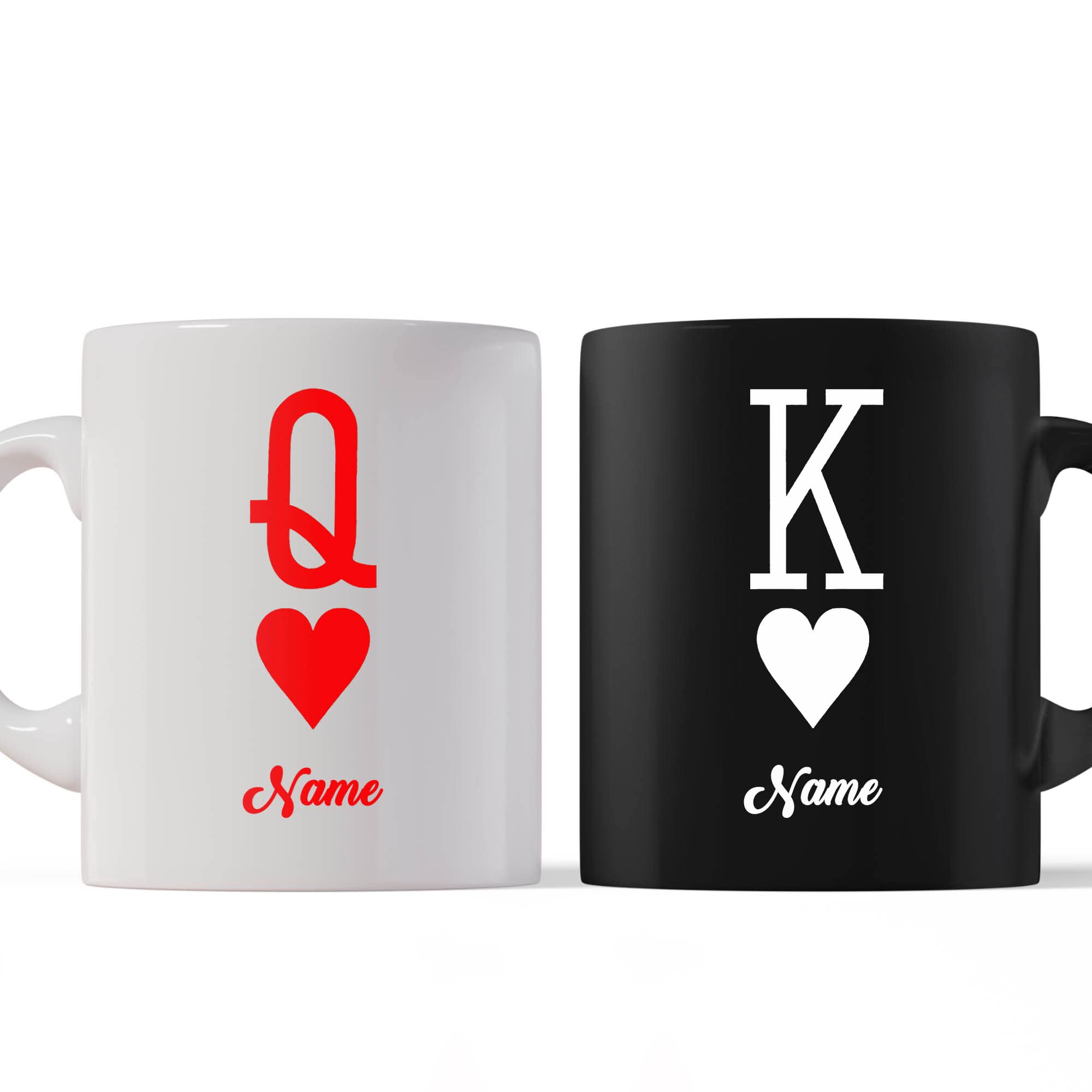 Personalized Valentine's Day Mug for Couples - His and Hers Funny Coffee Cup Set - Unique Romantic Gifts for Husband & Wife - Best Anniversary & Wedding Gag Present - Perfect for Morning Coffee, Office Use & Couple Bonding Time