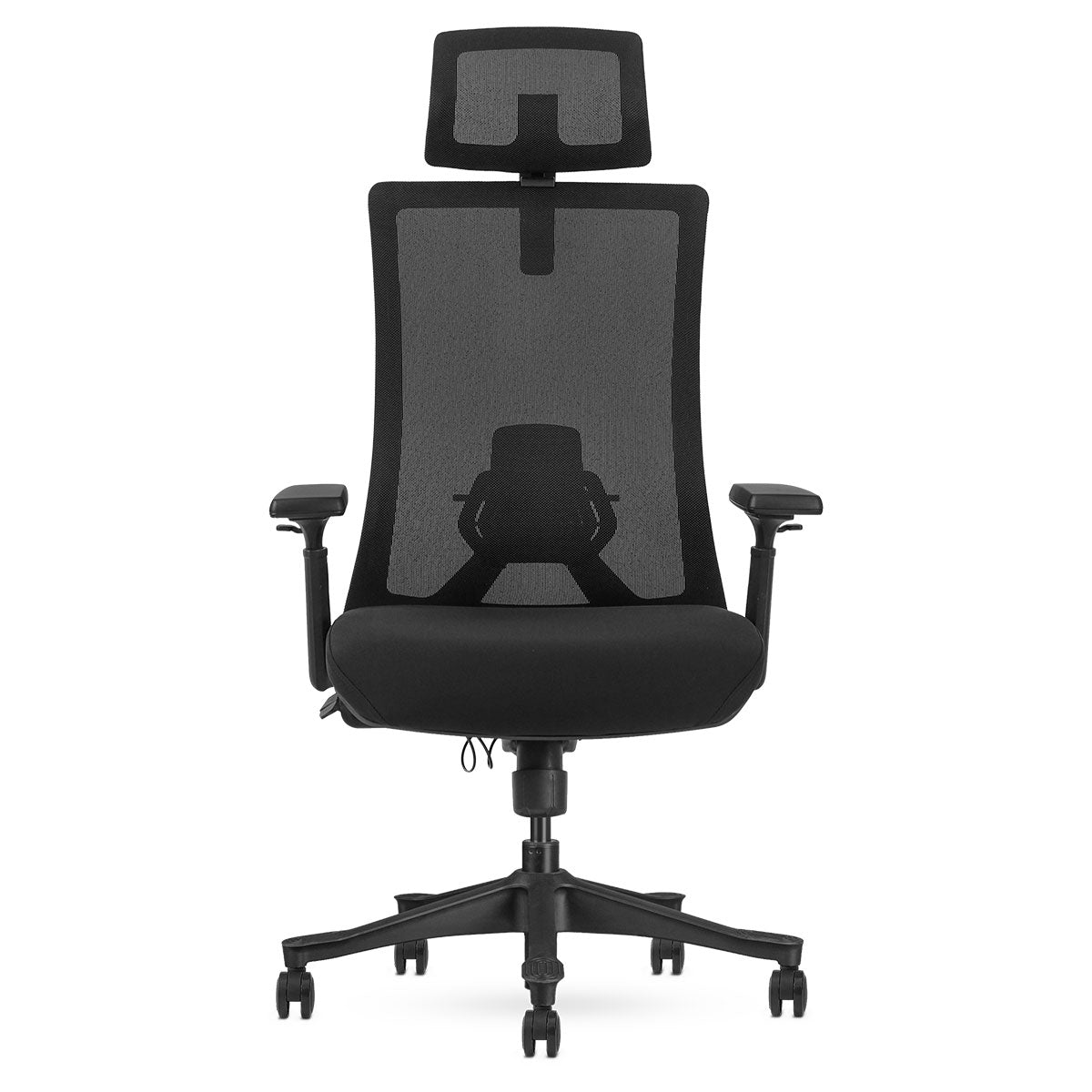 DM9 Ergonomic Mesh High Back Office Chair - Adjustable Lumbar Support & Tilt Function for Home & Office Workspaces - Perfect for Long Hours of Sitting & Back Pain Relief