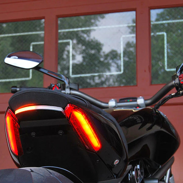 Ducati XDiavel Rear Turn Signals LED Indicators for Motorcycles (2016-Present) - Perfect for Night Riding & Enhanced Safety