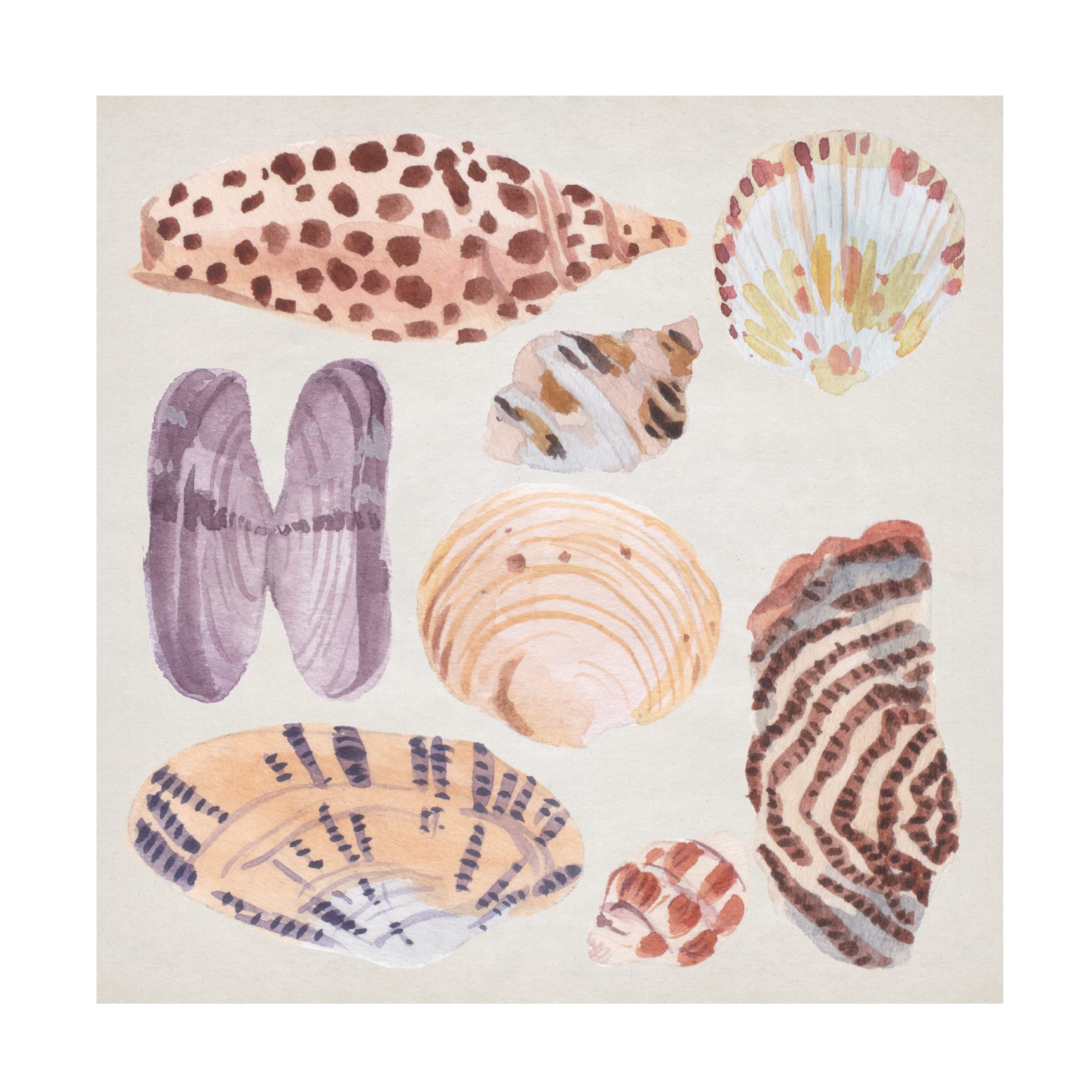 Trademark Fine Art 'Ocean Sounds IV' Canvas Wall Art by Melissa Wang - Coastal Decor for Living Room, Bedroom & Office