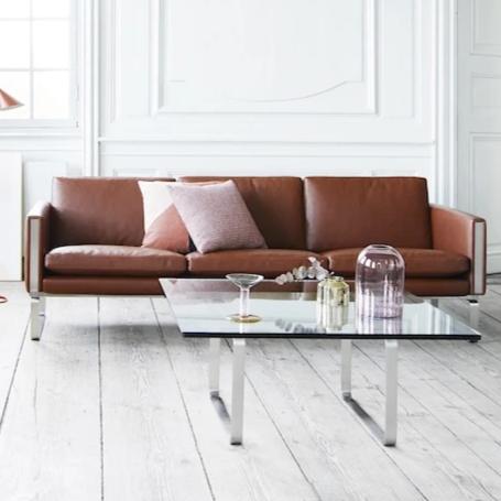Carl Hansen & Son CH103 Sofa - Modern Scandinavian Design, Premium Oak Wood & Fabric Upholstery - Perfect for Living Room, Lounge & Office Spaces