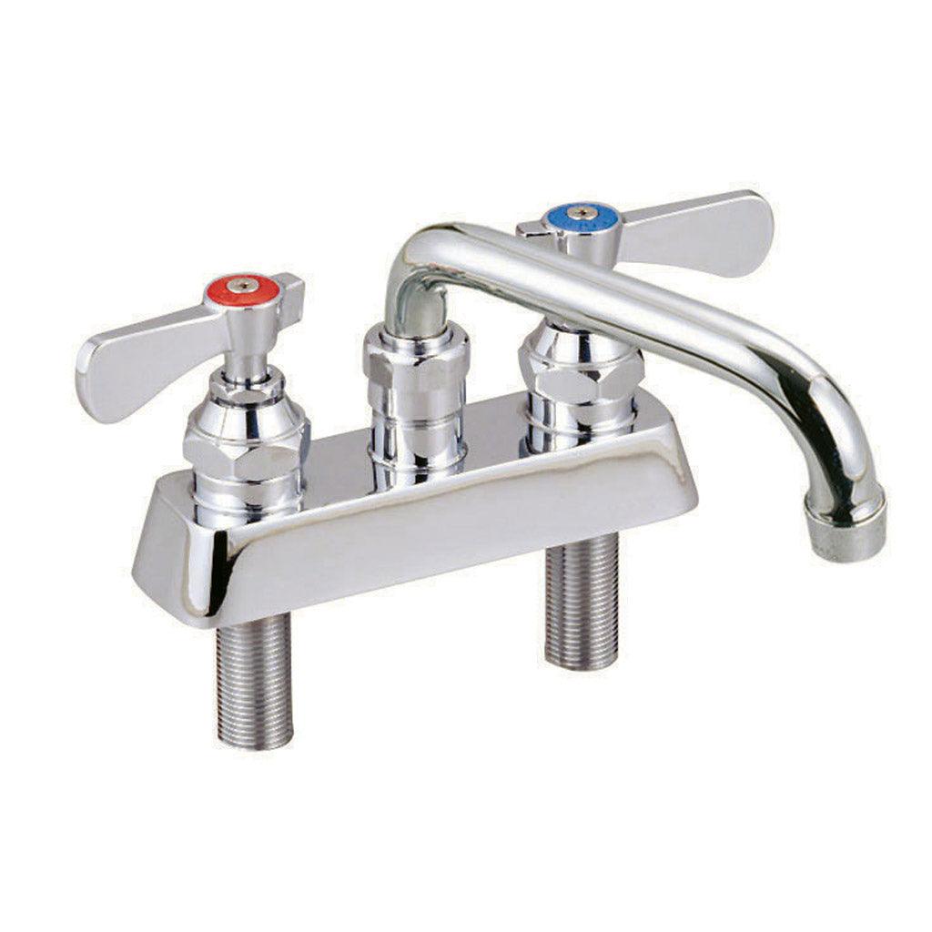 BK Resources BKF 4DM 8 G Optiflow Deck Mount Kitchen Faucet with 8