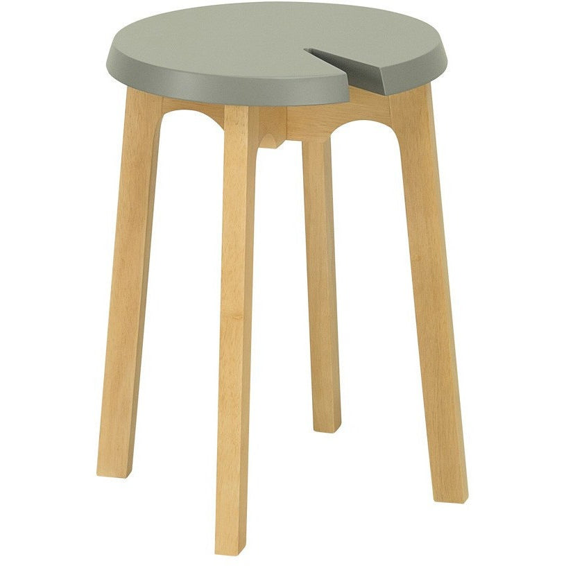 CHEVIS Adjustable Bar Stool with Backrest - Grey Kitchen Island Stool for Home, Restaurant & Cafe Use