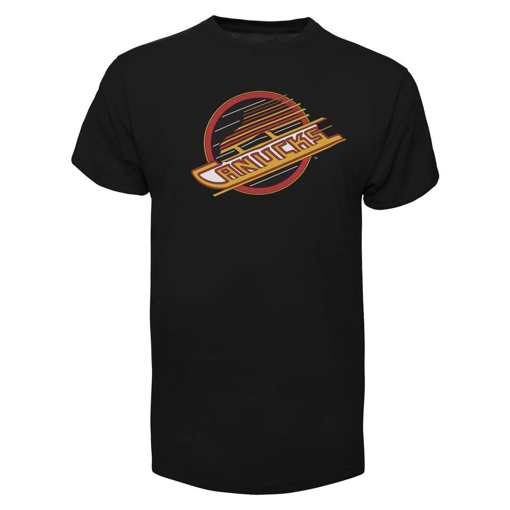 Men's Vancouver Canucks NHL Fan T-Shirt - Official Hockey Jersey Tee for Game Day & Casual Wear