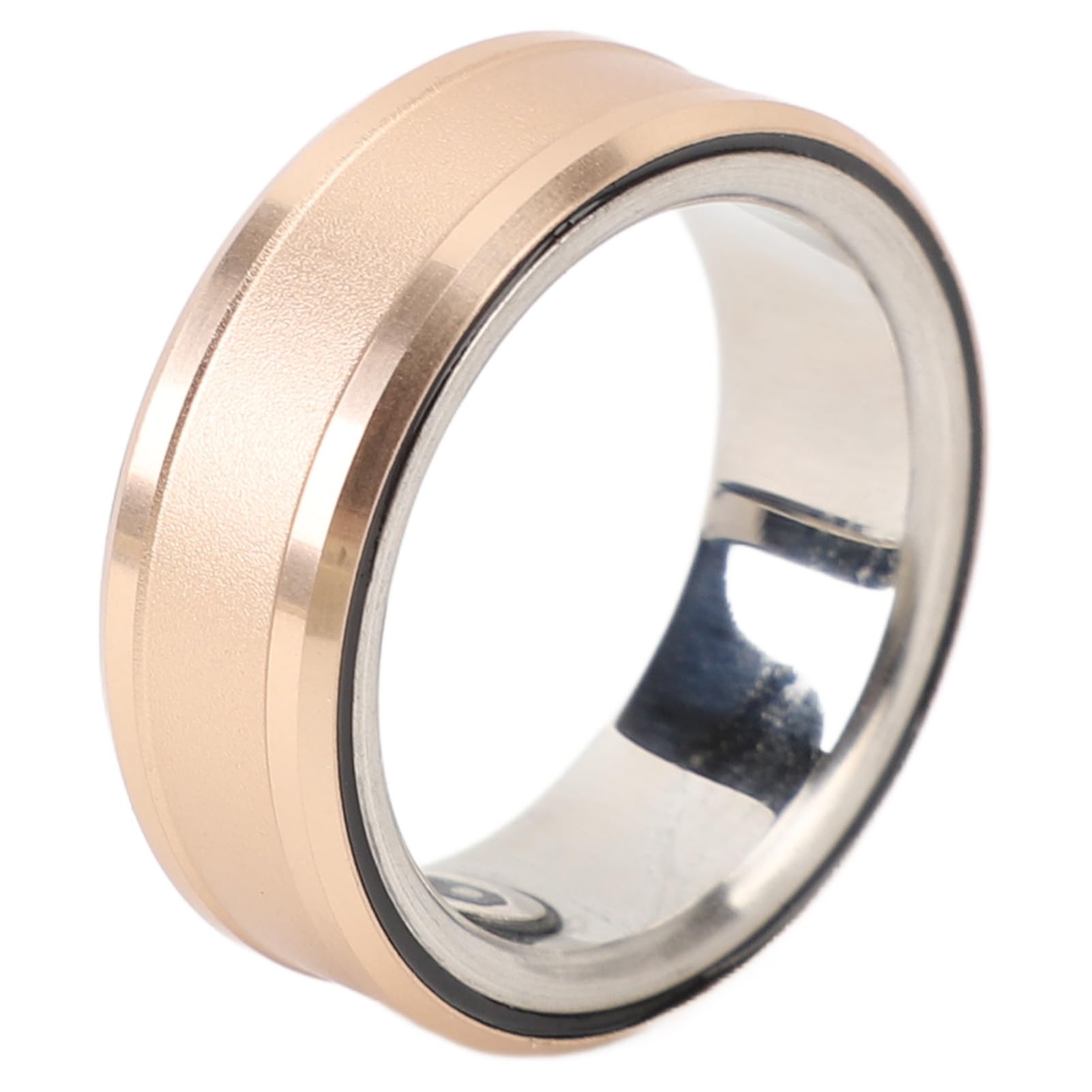 BROLEO Smart Health Ring Tracker - Elegant, Rechargeable & Durable for Fitness & Sleep Tracking