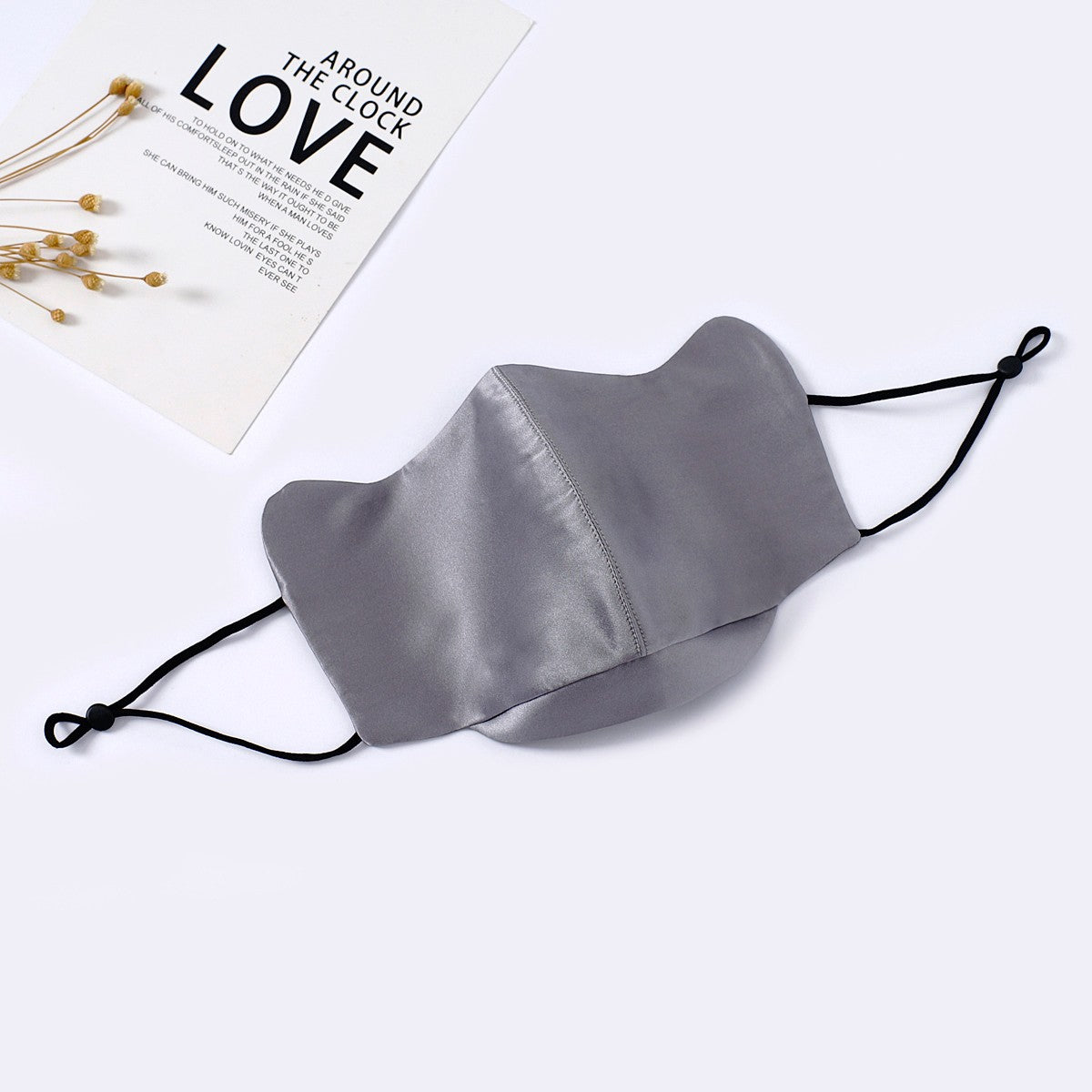 Mulberry Silk Face Mask for Women & Men - 100% Pure Silk, Breathable & Hypoallergenic - Perfect for Sleeping, Travel & Skincare