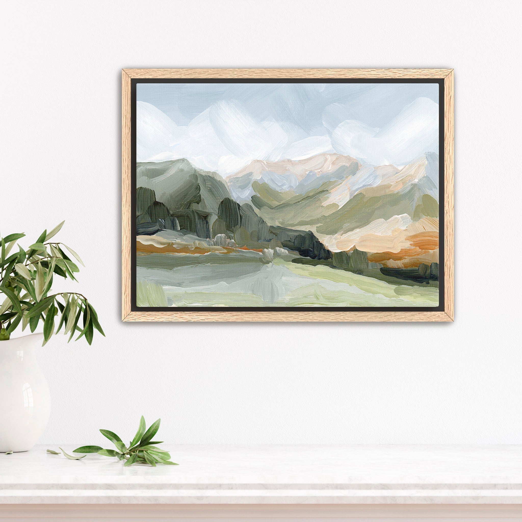 Autumn Dance Art Print - Vibrant Fall Wall Decor for Home, Office & Gifts | Perfect for Living Room, Bedroom & Seasonal Decor