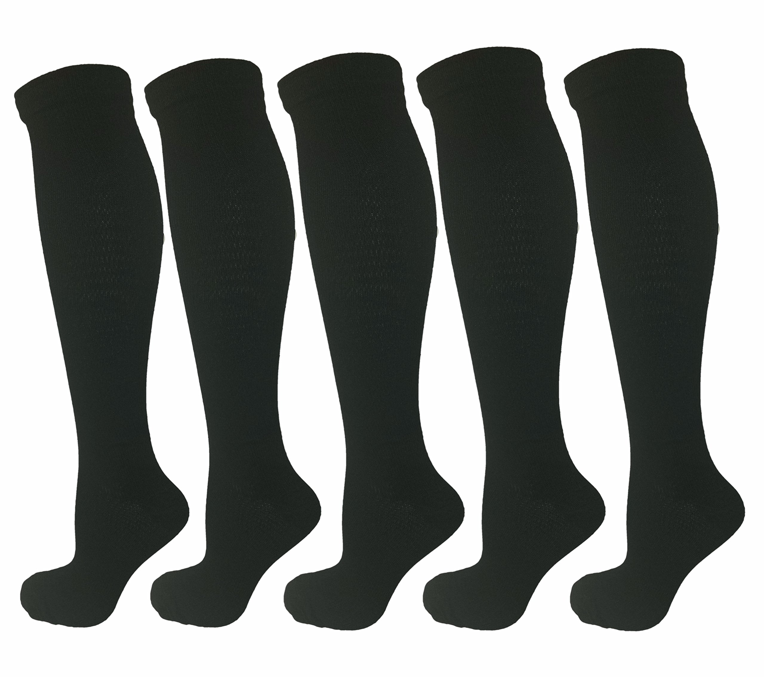 Youth Maximum Performance Graduated Compression Socks for MTB, Football, Basketball, Softball, Tennis & Running - Improve Circulation & Reduce Fatigue for Athletes & Active Lifestyles