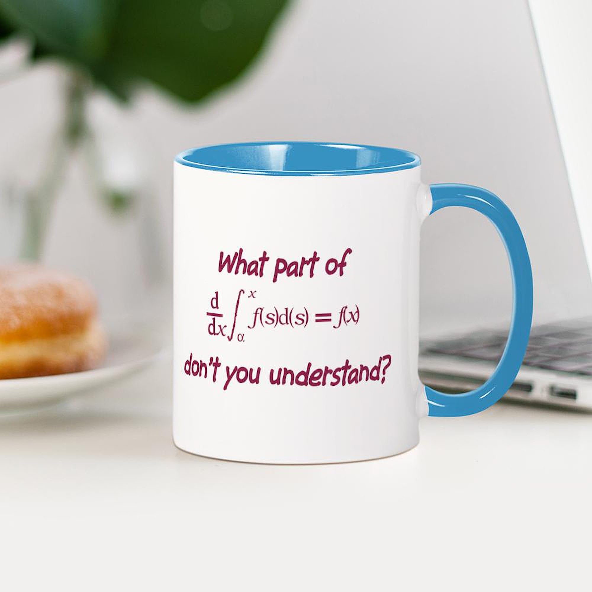 11 oz (325 ml) Ceramic Coffee Mug with Calculus Equation - Perfect for Math Teachers, Students & Science Lovers - Ideal for Classroom, Office or Home Use