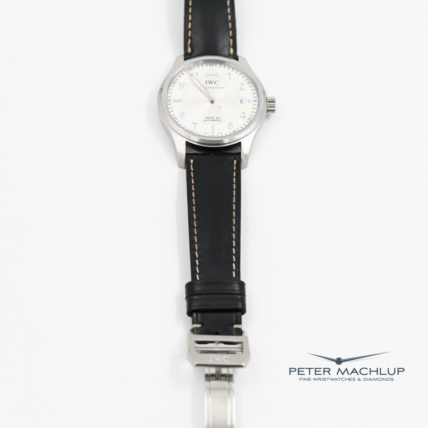 IWC Pilot Watch Mark XV Spitfire 2004 - Swiss Automatic Men's Luxury Chronograph - Perfect for Aviation Enthusiasts & Collectors