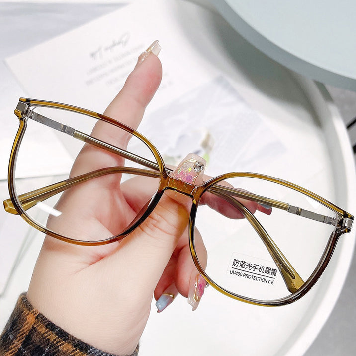 Premium Flash Diamond Square Glasses - Trendy & Stylish Eyewear for Women & Men - Perfect for Reading, Driving, Fashion & UV Protection