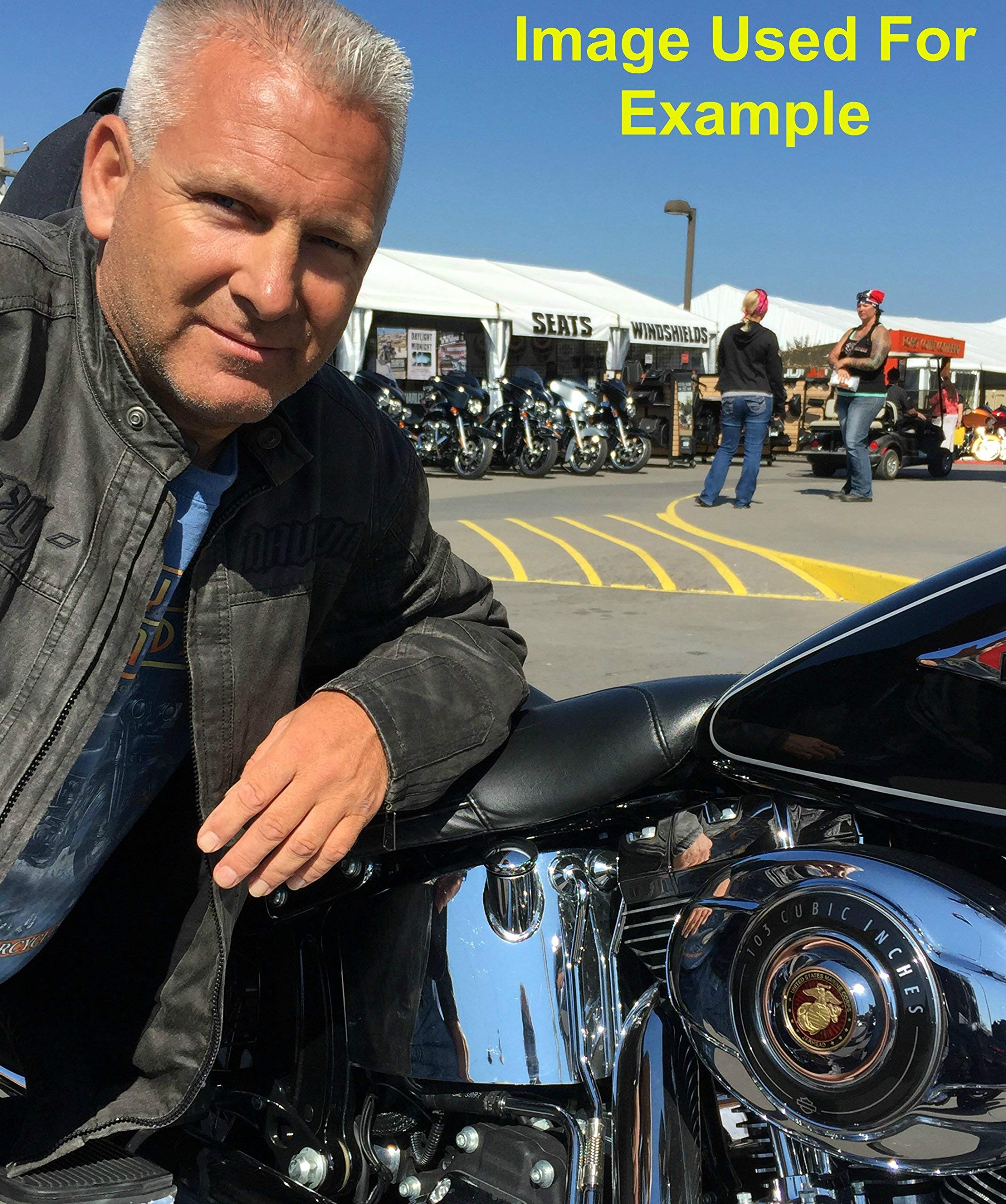 Harley Davidson Air Cleaner Coin Mount Set for Motorcycles - Perfect for Army Veterans & Bikers - Ideal for Custom Bike Builds & Road Trips