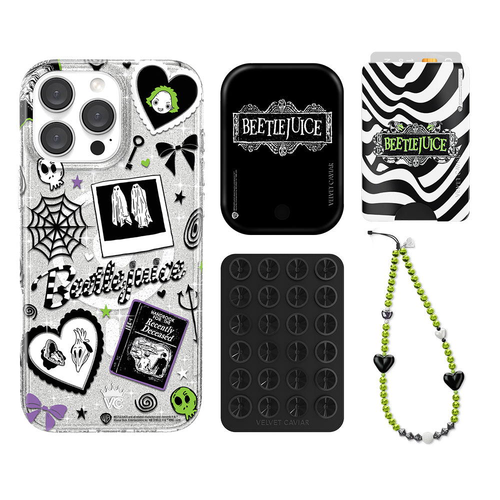 Beetlejuice Ghost With The Most Wallet - Stylish & Durable Bi-Fold Wallet for Fans - Perfect for Halloween Costumes, Cosplay & Movie Collectibles
