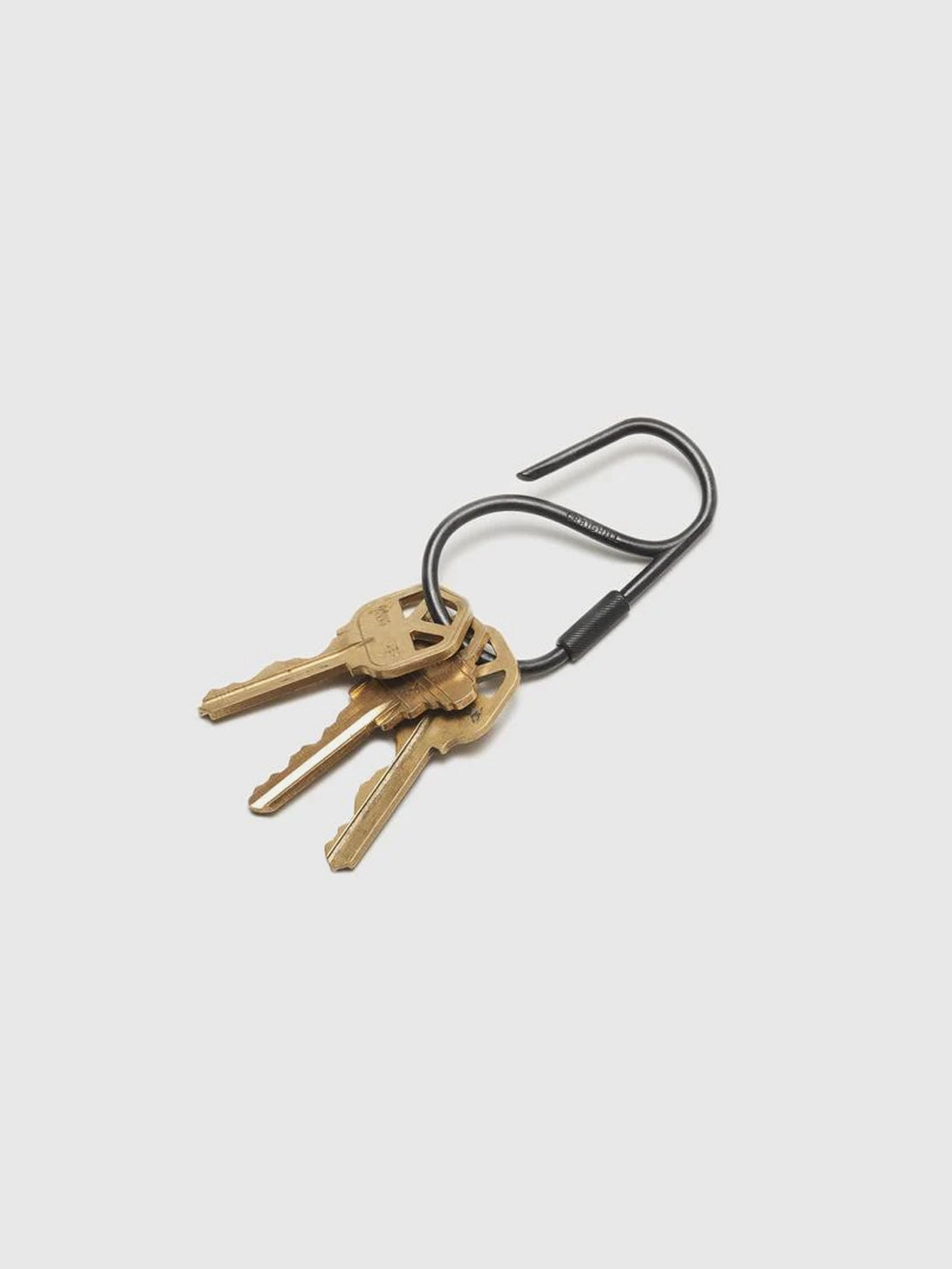 Mtp0110A Offset Keyring - Durable Stainless Steel Key Chain for Home, Office, and Travel - Perfect for Organizing Keys, IDs, and Small Essentials