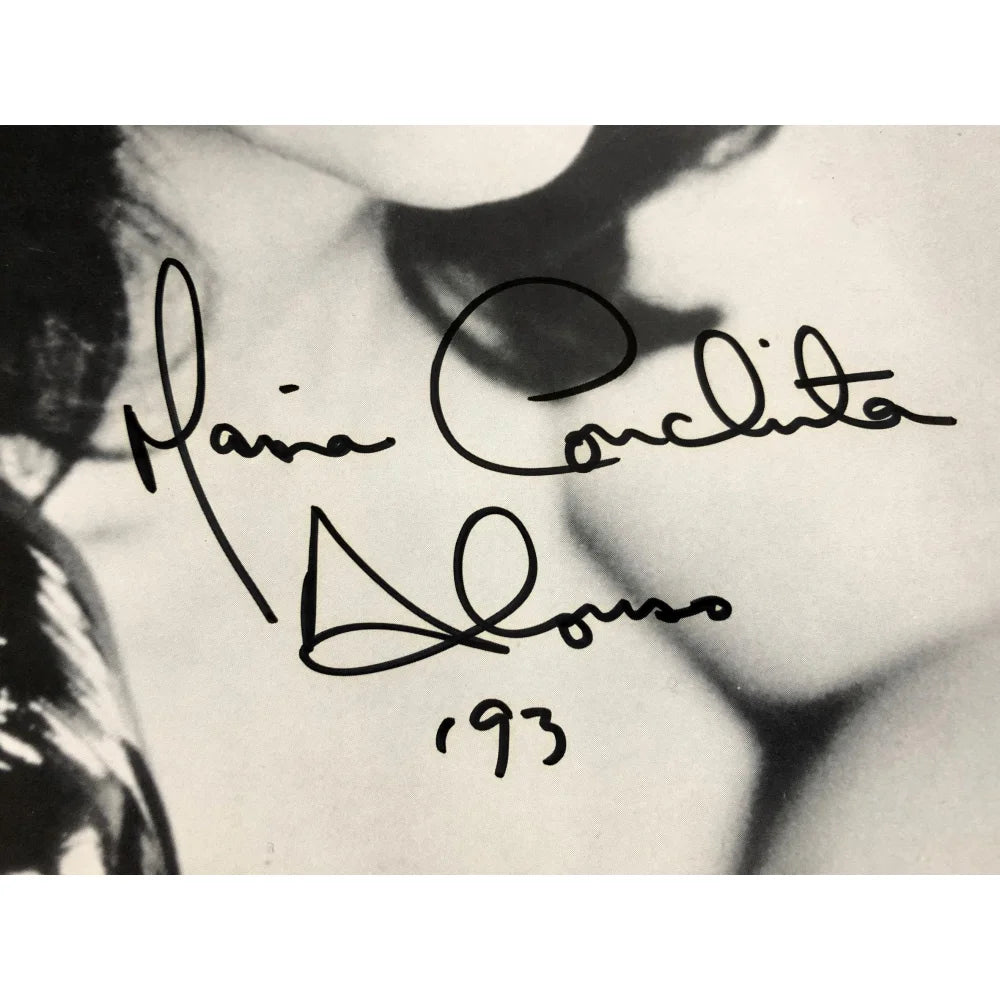 Maria Conchita Alonso Signed 8x10 Photo with JSA COA - Authentic Autograph Collectible for Movie Memorabilia Fans - Perfect for Display in Home Theater, Man Cave, or Celebrity Collection