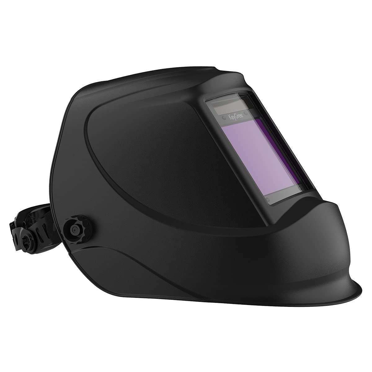 BANGHA True Color Large View Welding Helmet with 4 Arc Sensors & Auto-Darkening Solar Mask - Ideal for MIG, TIG, Arc Welding & Metal Fabrication