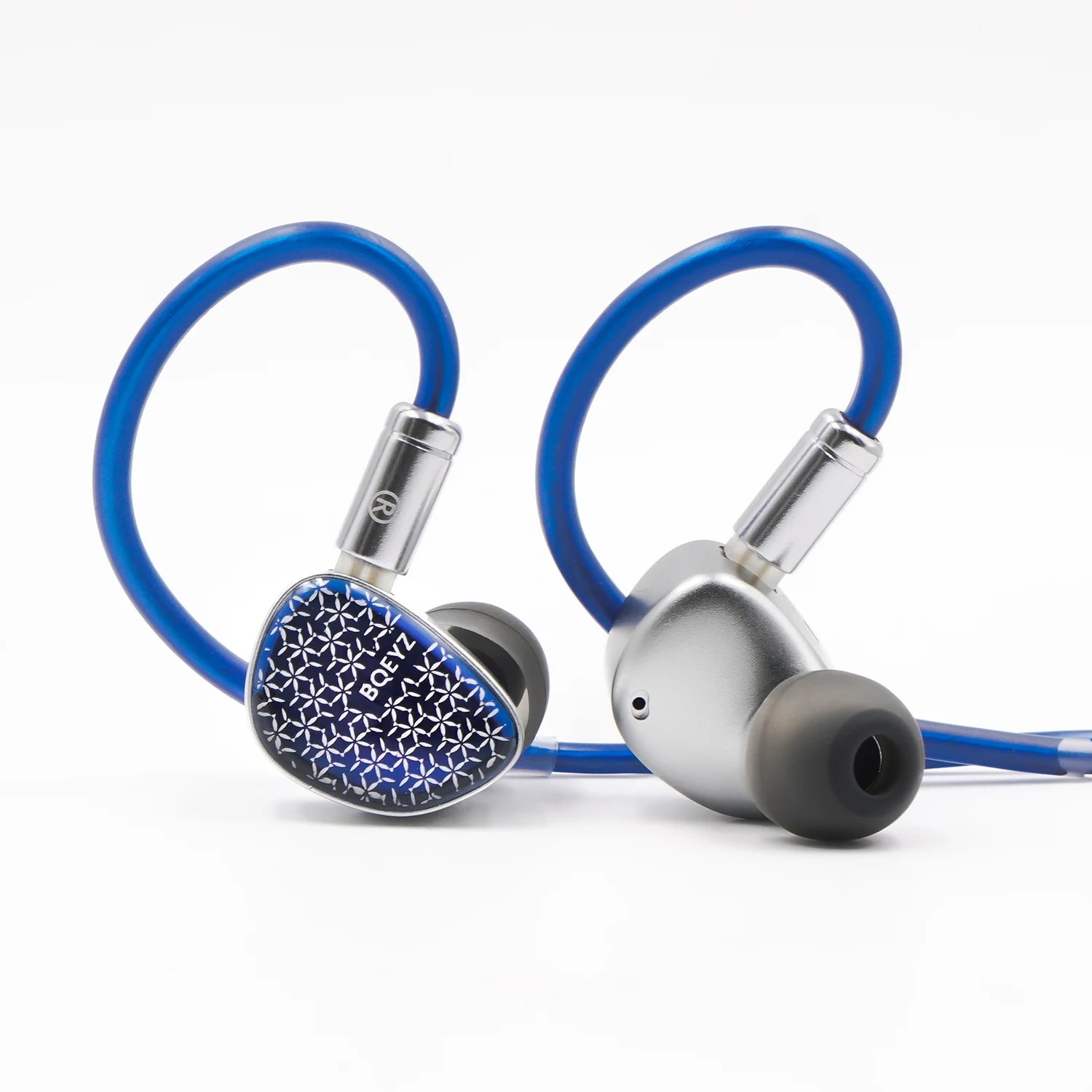BQEYZ Weather Series Frost 10mm Dynamic Driver + Micro Planar Transducers IEM In-Ear Monitors - High Fidelity Sound for Audiophiles, Musicians & Gaming Enthusiasts