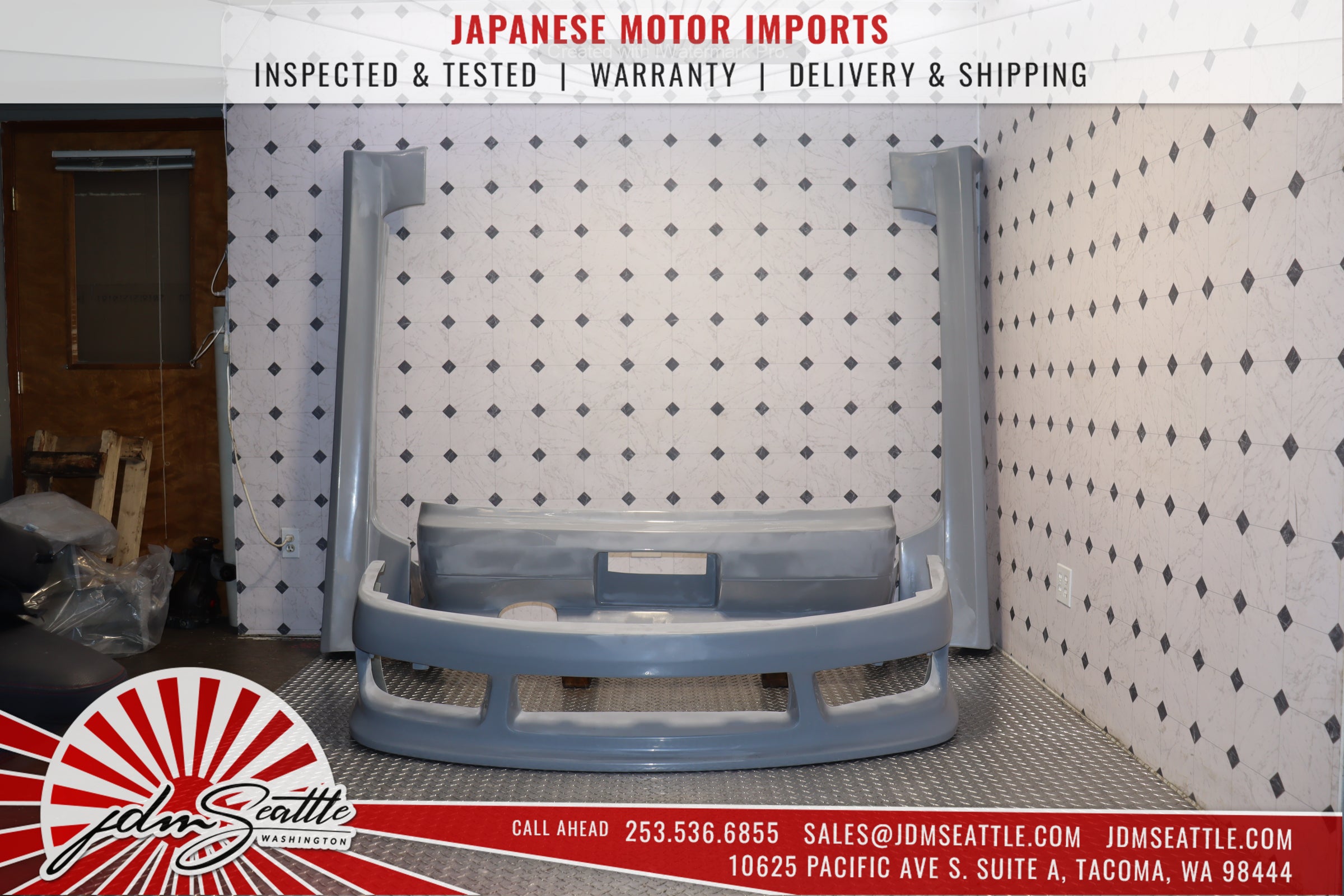 JDM 94-98 Nissan Silvia S14 Kouki Body Kit - Front & Rear Bumper & Side Skirts Vertex Style - Upgrade Your Drift or Street Racing Car