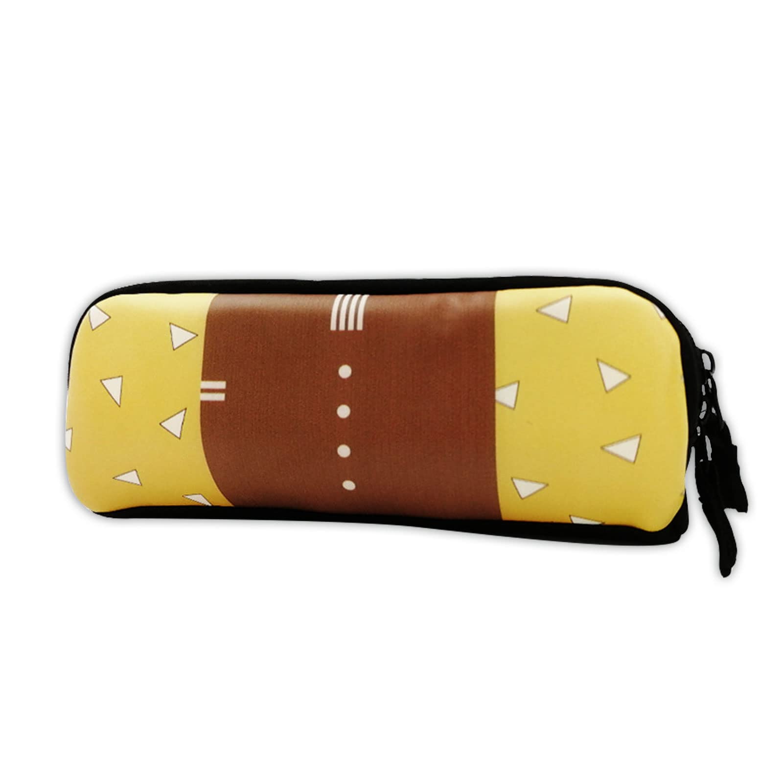 **Anime Pencil Case - Demon Slayer Pouch Holder, School Stationery Organizer, Makeup Bag with Zipper, Canvas Pencil Box for Students, Artists & Cosplay Fans**