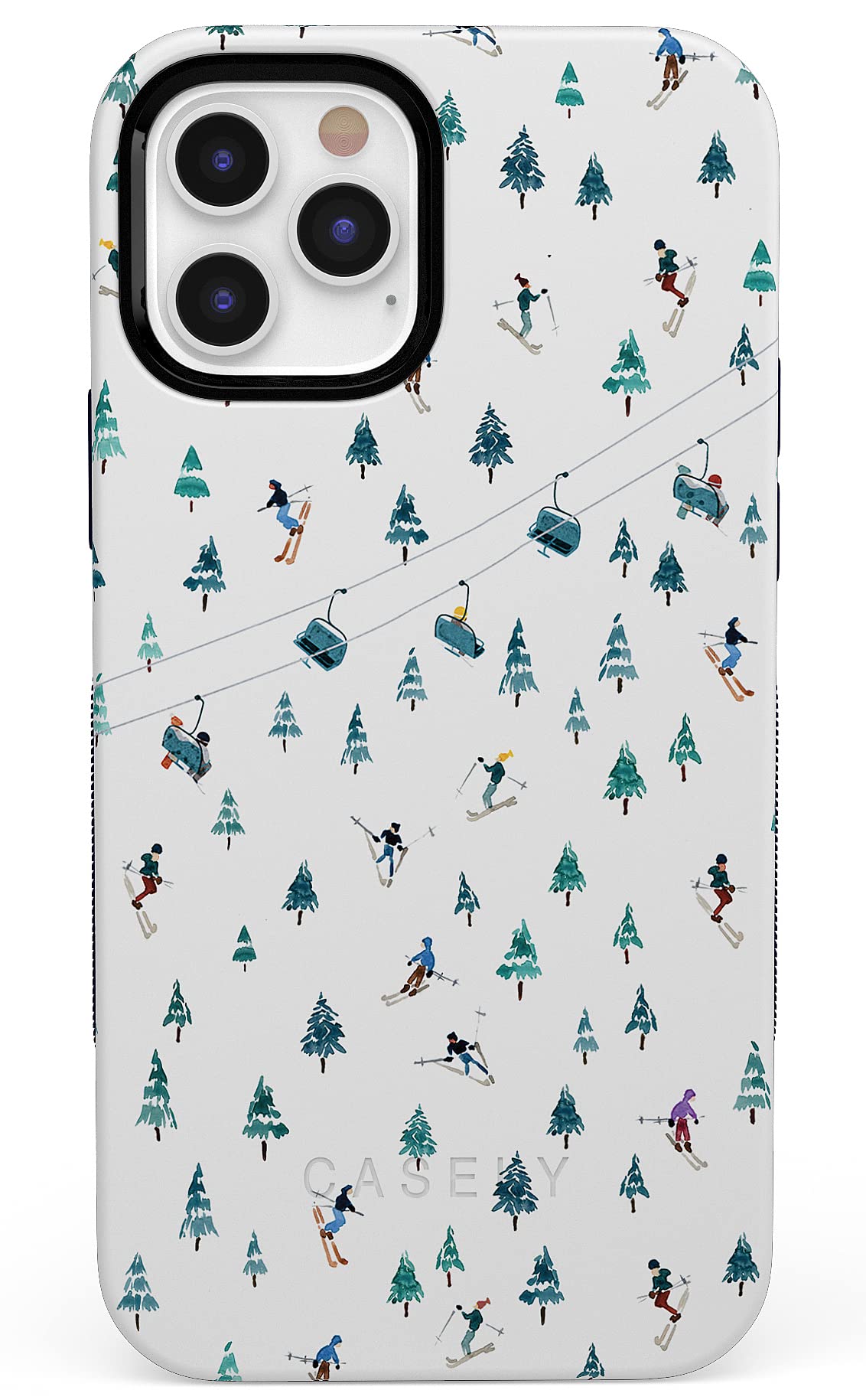 Casely iPhone 12/12 Pro Case with MagSafe - Après Ski Design 
