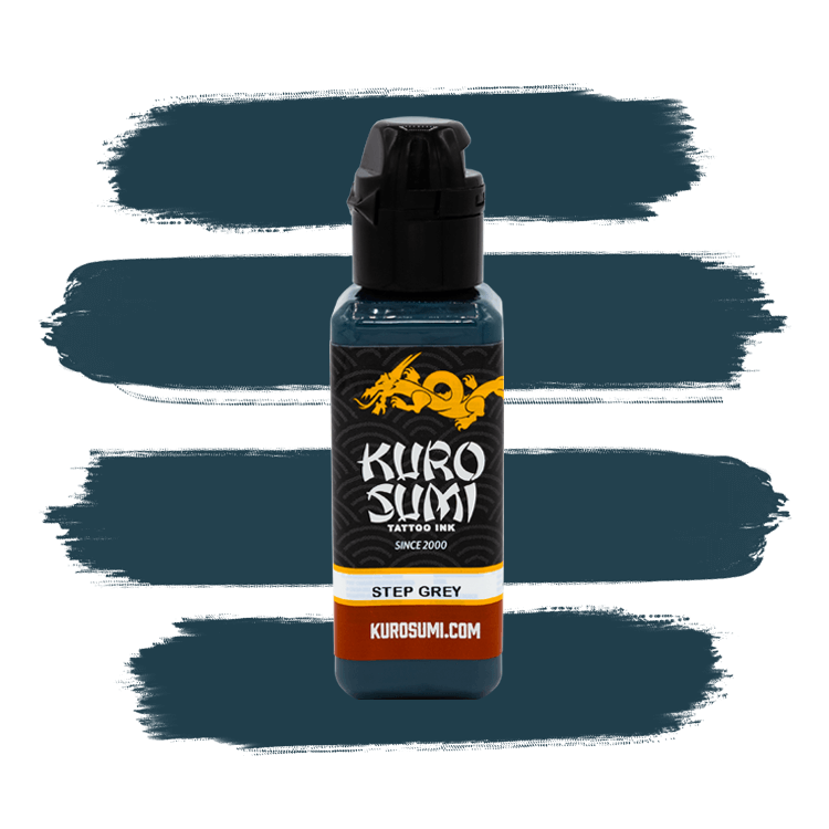 Kuro Sumi Great Wall Tattoo Ink Set - Professional Tattoo Artist Supplies for Realistic & Traditional Tattoos - Perfect for Sleeves, Portraits, and Body Art