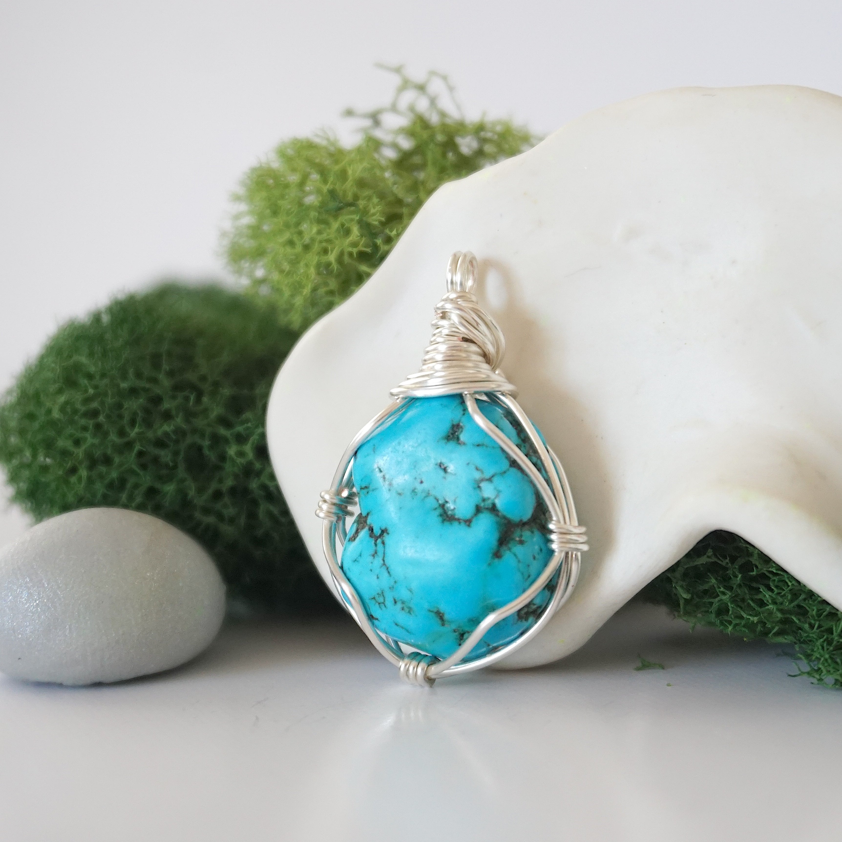 Turquoise Birthstone Necklace - Elegant Crystal Jewelry for Women | Perfect Gift for Birthday, Anniversary & Mother's Day | Everyday Wear & Special Occasions