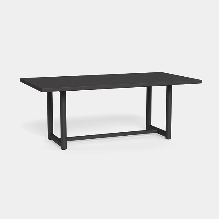 Breeze XL 79-Inch Outdoor Dining Table - Weather-Resistant Patio Furniture for Backyard, Garden, and Poolside Entertaining