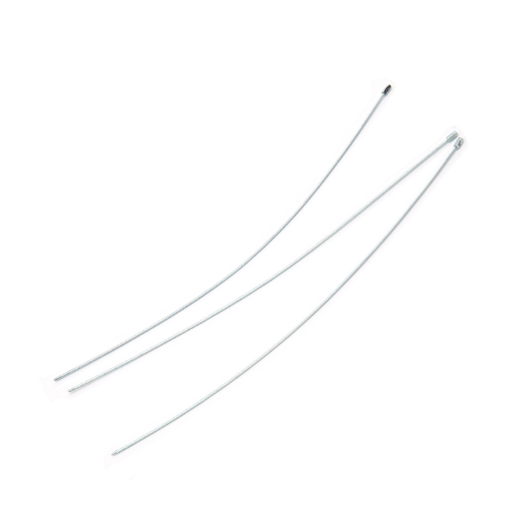 Bullseye Protection 8-Inch Metal Security Lanyard with Wire Ball & Point - EAS Loss Prevention for Hard Tags & Antishoplifting Systems - Ideal for Retail Stores, Warehouses & Clothing Security